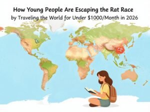 How Young People Are Escaping the Rat Race by Traveling the World for Under $1000/Month in 2026